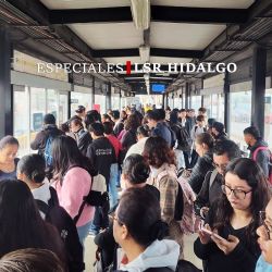 Tuzobús, un viaje diario entre el estrés y el hacinamiento en Pachuca