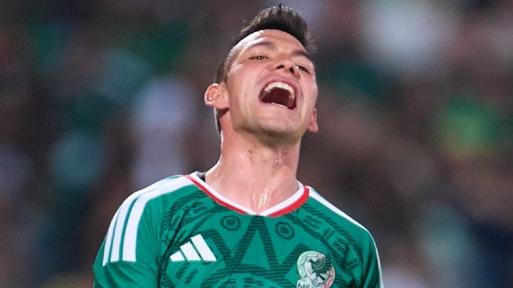 Hirving Lozano se lesiona en el México vs Uruguay