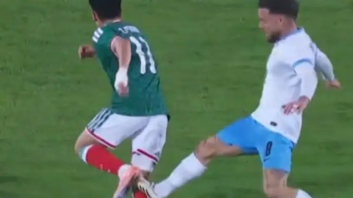 México empata ante Uruguay y casi lesionan a Gilberto Mora