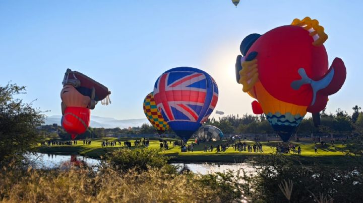 Globos en techos de casas: así amaneció León este tercer día del Festival del Globo