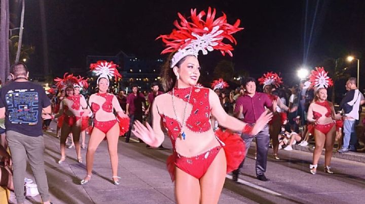 Entre baile y música, así fue el primer papaqui del Carnaval de Veracruz 2026