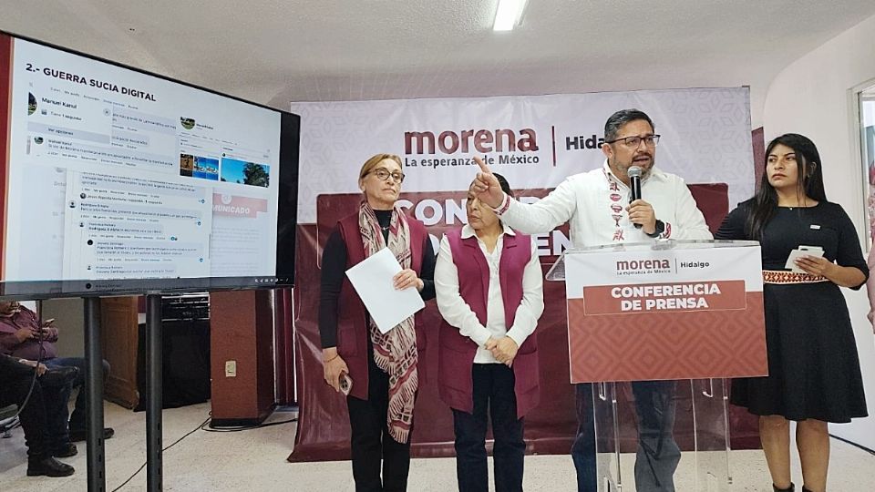 El dirigente estatal de Morena señaló que hay una guerra sucia en redes sociales, en contra del partido