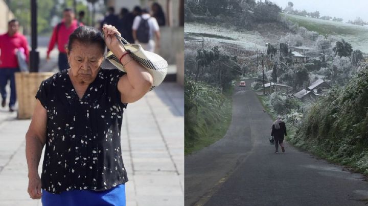 Clima extremo en Veracruz: en estos municipios se llegó a -2°C y 35°C el 19 de noviembre