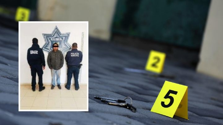 Detienen a homicida dentro de una pensión de autos en Tulancingo