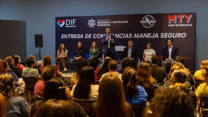 Monterrey alcanza 500 ciudadanos capacitados con el programa Maneja Seguro