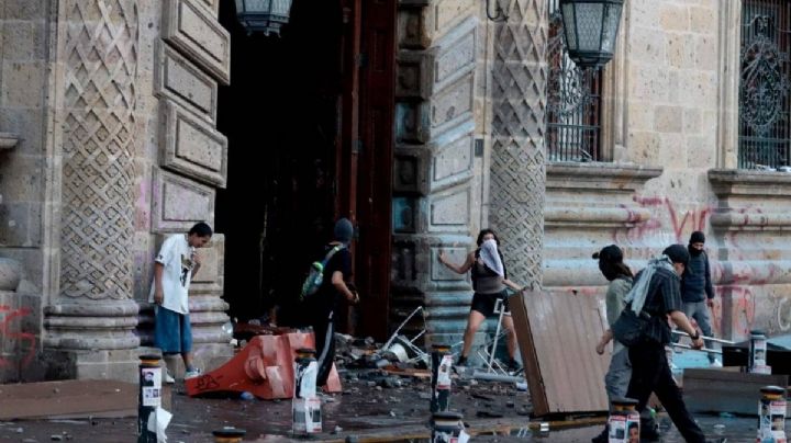 Trabajador purépecha y un bolero detenidos en marcha del 15N en Guadalajara son liberados