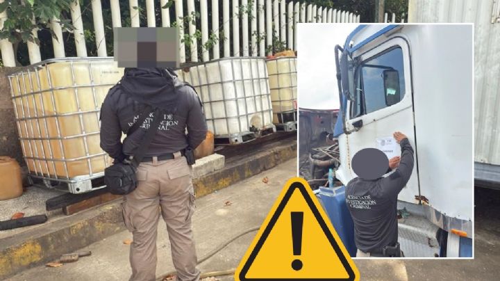 Cateo en Coatzacoalcos: aseguran 2 mil litros de hidrocarburo y estos 24 vehículos