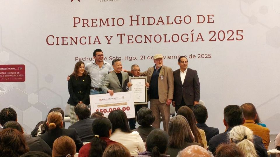 Entregan Premio Hidalgo de Ciencia y Tecnología 2025