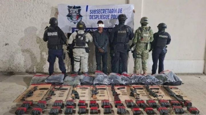Capturan a hombre con más de 6 mil balas en la sierra de Chihuahua