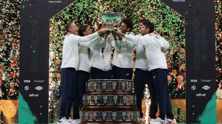 Los millones detrás de la victoria de Italia en la Copa Davis 2025
