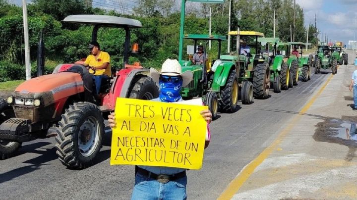 Así va el bloqueo de agricultores de Tamaulipas en puentes internacionales y carreteras