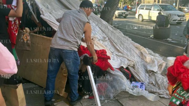 “Se llevaron mi mercancía y me tronaron los puestos”, comerciante afectado por evento de Shifu y Bogueto