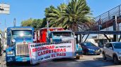 Foto ilustrativa de la nota titulada: Cumplen 24 horas de bloqueos productores y transportistas en al menos seis estados