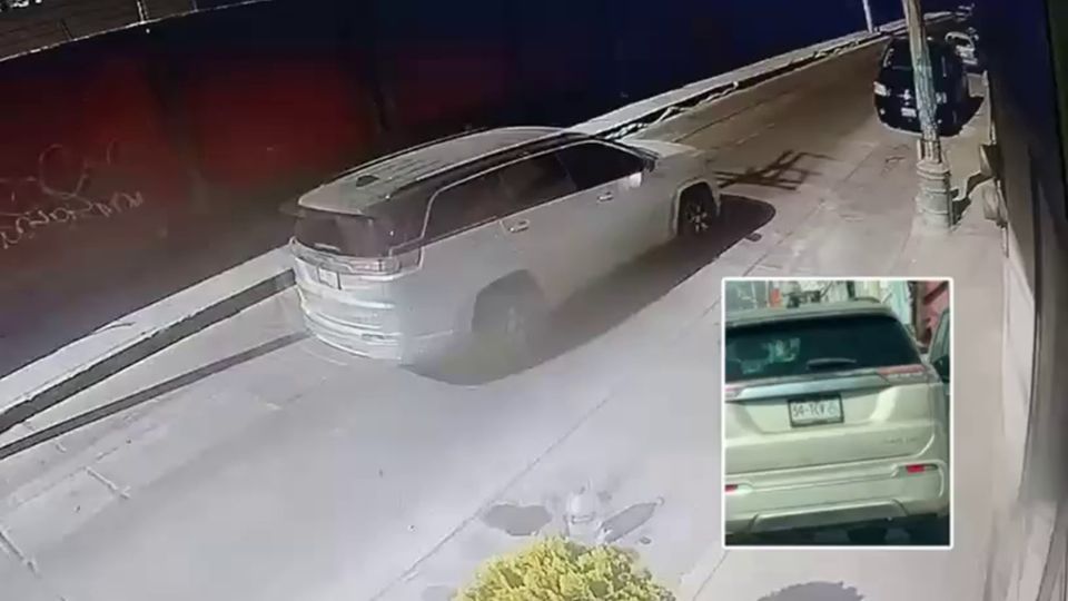 La camioneta circulaba normal, pero luego chocó