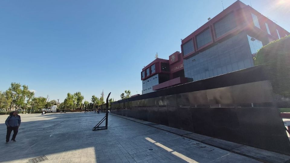 El Palacio de Gobierno fue blindado para este 25 de noviembre