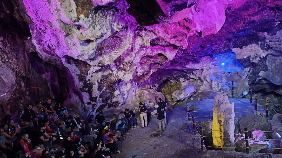 Serán instalados dos escenarios bajo tierra, uno en una gruta y el otro en un túnel