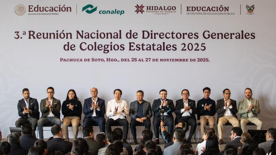 Este miércoles 26 de noviembre, se conmemoró el 45 aniversario del Conalep