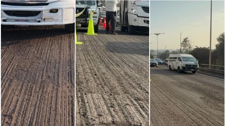 Autopista México-Pachuca registra tráfico y seguirá así por días; aquí el punto afectado