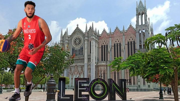 Juegan torneo de basquetbol afuera del Expiatorio