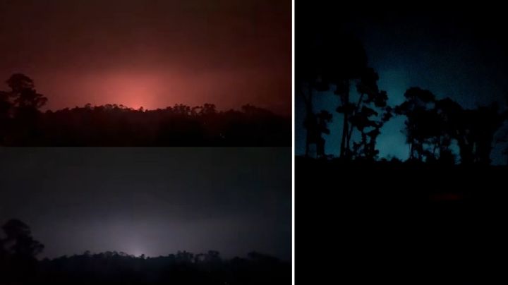 Luces misteriosas en el cielo, captadas por el alcalde de Zacualtipán ¿las viste? I Video