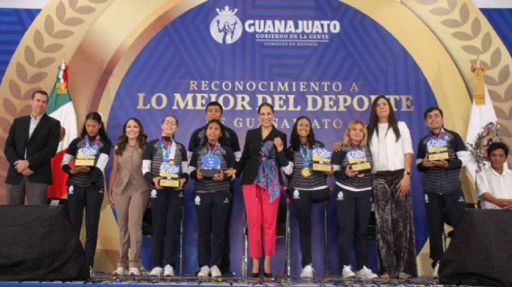 Reconocen a lo mejor del deporte guanajuatense