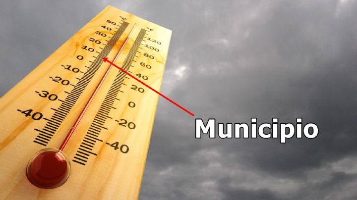 ¿Cuál es el municipio de Hidalgo que presenta las temperaturas más bajas?