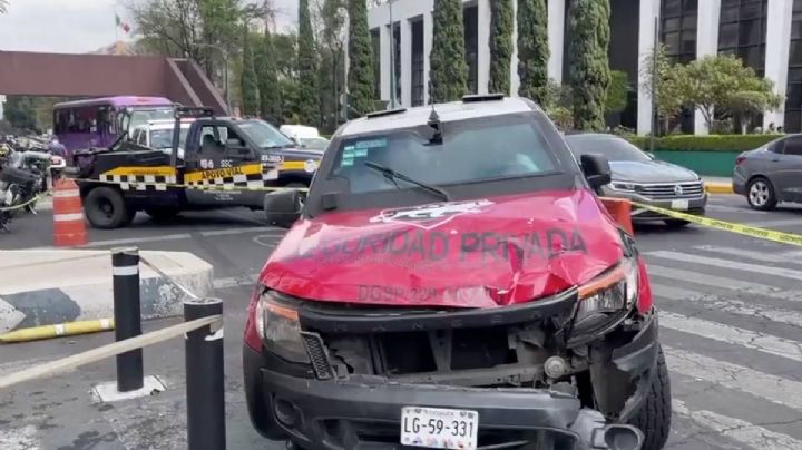Camioneta de valores arrolla a matrimonio de la tercera edad en la colonia Doctores