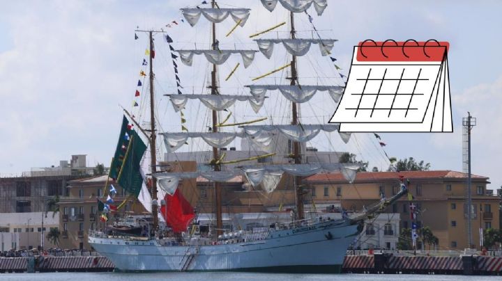 Buque Escuela Cuauhtémoc reanuda visitas en Veracruz tras paso del frente frío