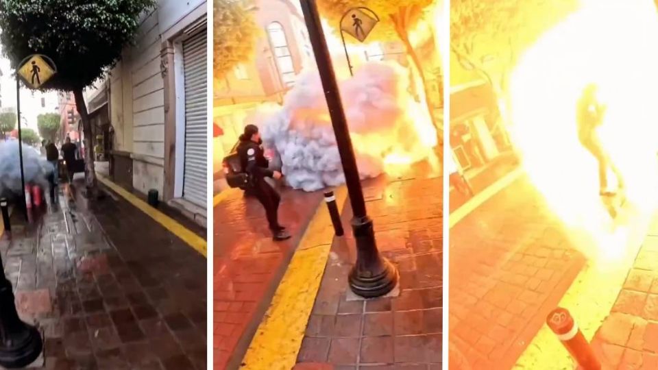 En redes sociales se difunde nuevo video de explosión de transformador.