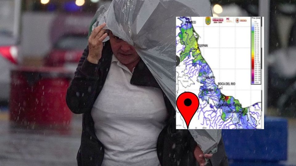 Los municipios de Veracruz donde llovió más tras el paso del frente frío 16