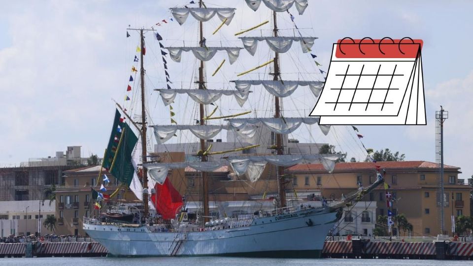 Buque Escuela Cuauhtémoc: nuevos horarios y días de visita en Veracruz