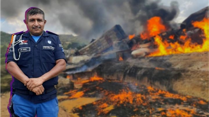 Tren en Tepetitlán: un guardia continúa desaparecido y todavía no se remueven los escombros