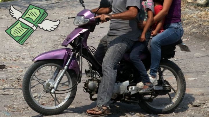 Este es el costo de la multa por llevar a niños en moto, en Veracruz