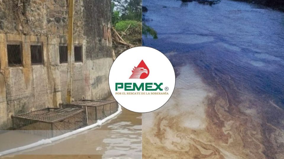 Sigue derrame de hidrocarburo en río Cazones en Poza Rica; esto dijo Petróleos Mexicanos