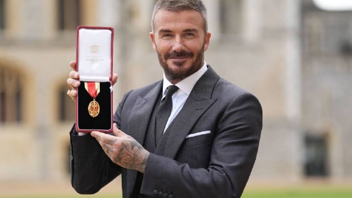 David Beckham es nombrado caballero por el rey Carlos III