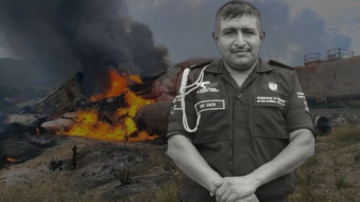 Hallan cuerpo de custodio Ricardo De Dios entre los escombros del tren descarrilado en Tepetitlán
