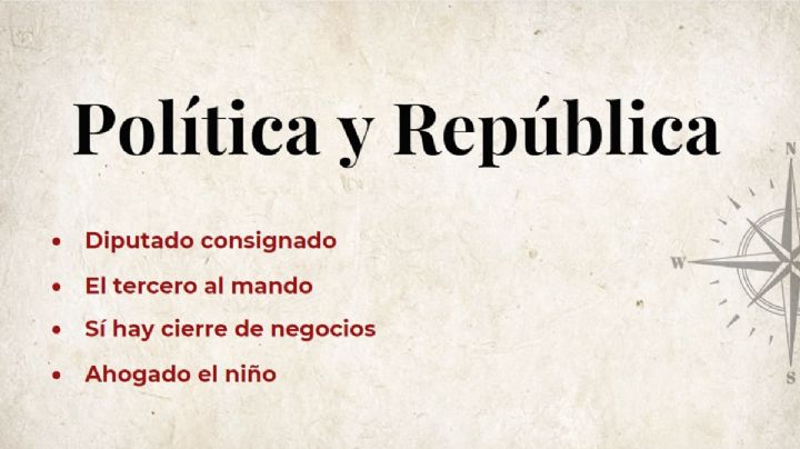 POLÍTICA Y REPÚBLICA