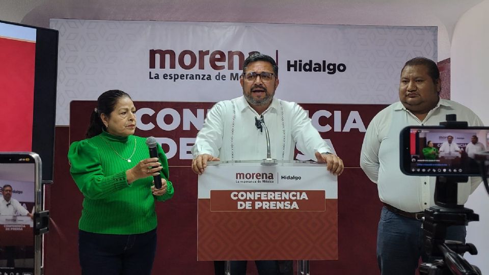 El dirigente estatal del partido oficial respaldo de la estrategia de seguridad de la presidenta Claudia Sheinbaum