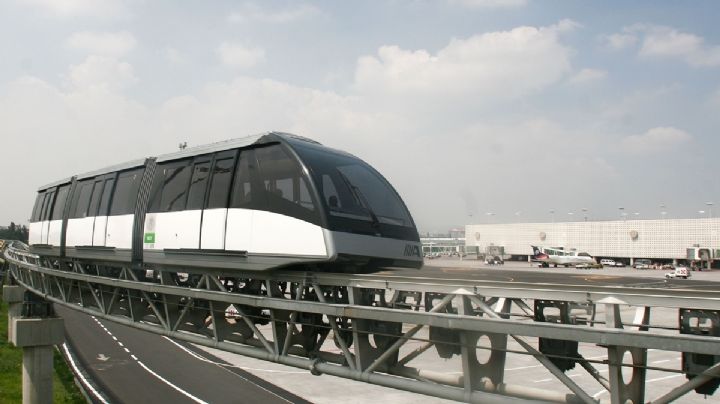 Suspenden servicio de Aerotrén del AICM a partir de este 5 de noviembre