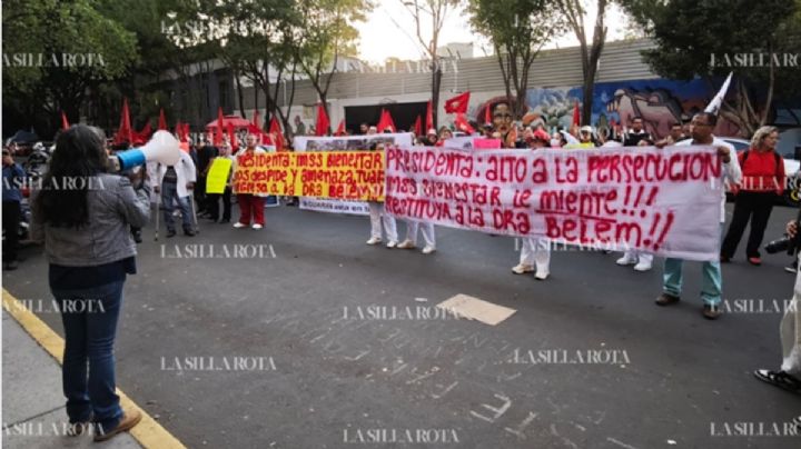 Exigen a Segob restitución de doctora despedida del IMSS; denuncian amenazas y omisiones