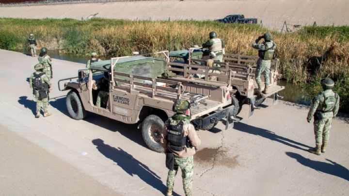 Soldados buscan túneles en el bordo fronterizo de Juárez-El Paso