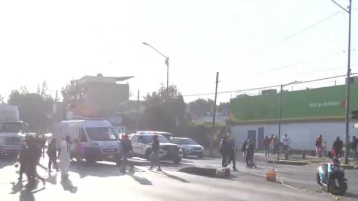 Muere motociclista al derrapar en calles de Iztapalapa