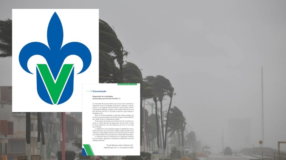 UV suspende clases presenciales en estas 4 regiones por Frente Frío 13 este lunes 10 de noviembre