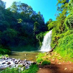 Haz ciclismo de montaña por Acaxochitlán y llega a la hermosa cascada El Salto