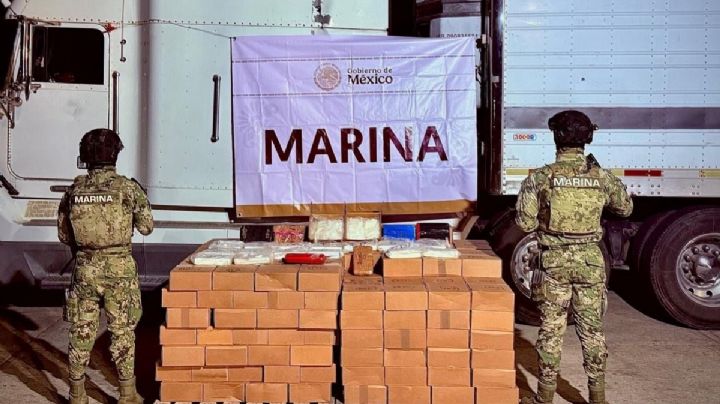 Aseguran más de 600 kilos de metanfetamina en Mazatlán