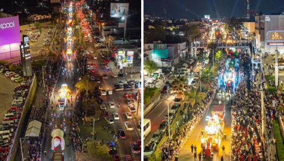 Más de 35 mil personas disfrutan del paso de la Caravana Coca Cola en Guanajuato