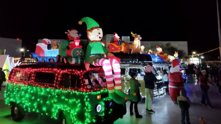 ¿Por cuáles colonias pasará la caravana navideña de combis en León?