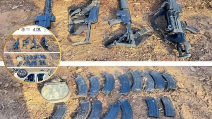 Ejército decomisa arsenal de armas tras agresión contra militares en Culiacán