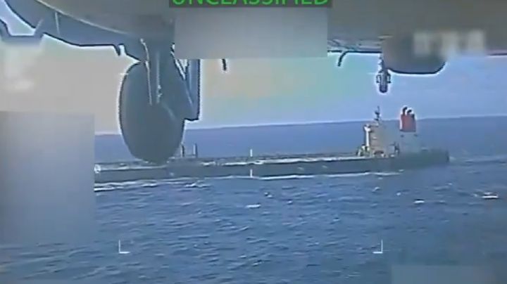 El video del momento en que Trump eleva la tensión con Venezuela