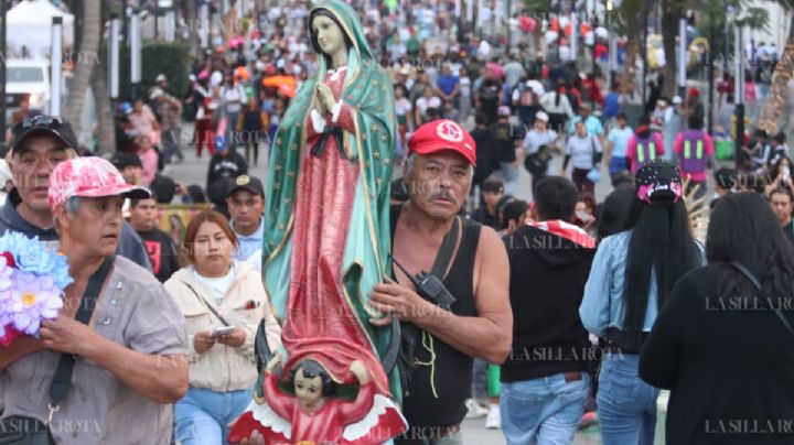 Promesas, caminatas y días de peregrinación marcan la llegada de fieles a la Basílica de Guadalupe